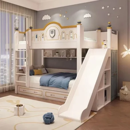 Kids' Bedroom Slides Bedroom Slides for Kids Slide Bed Designs for Kids Kids' Room Slides Fun Bedroom Ideas for Kids julood art