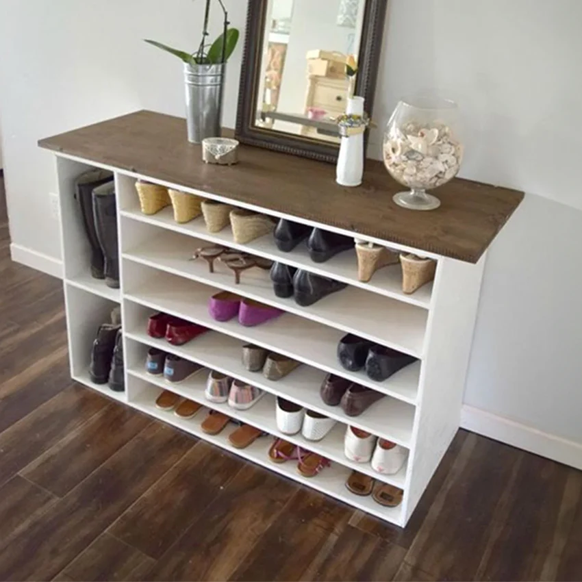 Quick-Pick Station Shoe Rack