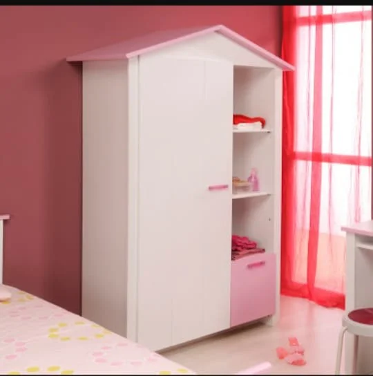 Kids Cupboard Children's Storage Kids Furniture Child's Wardrobe Kids Closet julood art