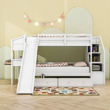 Kids' Bedroom Slides Bedroom Slides for Kids Slide Bed Designs for Kids Kids' Room Slides Fun Bedroom Ideas for Kids julood art