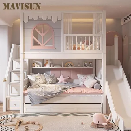 Kids' Bedroom Slides Bedroom Slides for Kids Slide Bed Designs for Kids Kids' Room Slides Fun Bedroom Ideas for Kids julood art