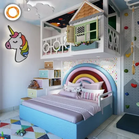 Kids' Bedroom Slides Bedroom Slides for Kids Slide Bed Designs for Kids Kids' Room Slides Fun Bedroom Ideas for Kids julood art