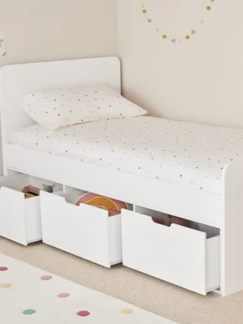 Stowaway Single Storage Bed, 3 Drawer