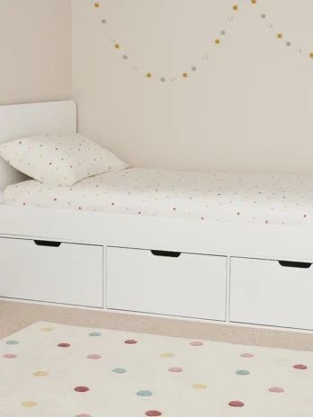 Stowaway Single Storage Bed, 3 Drawer